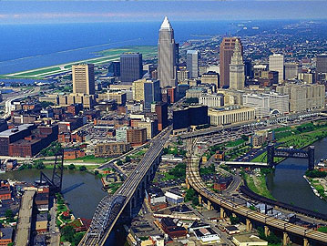 Granite Steel and Processing Cleveland Map